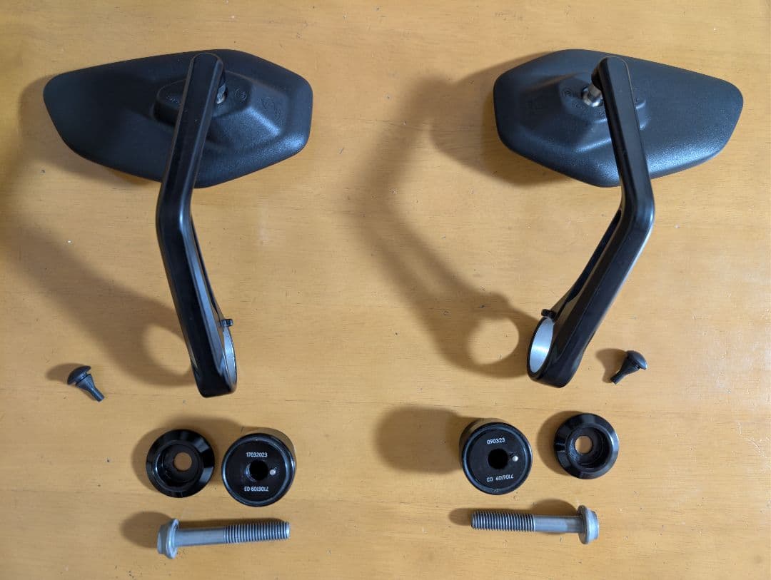 2021〜現行 S1000R純正バーエンドミラー