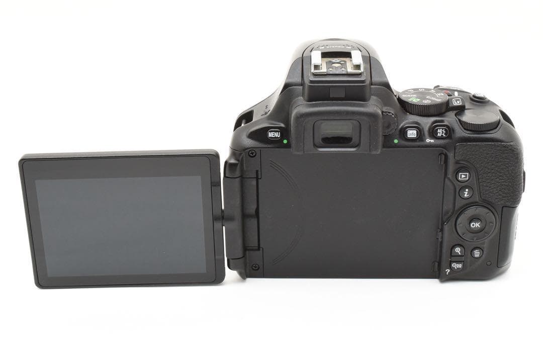 美品　Nikon D5600 ダブルズームセット　Wi-Fi搭載