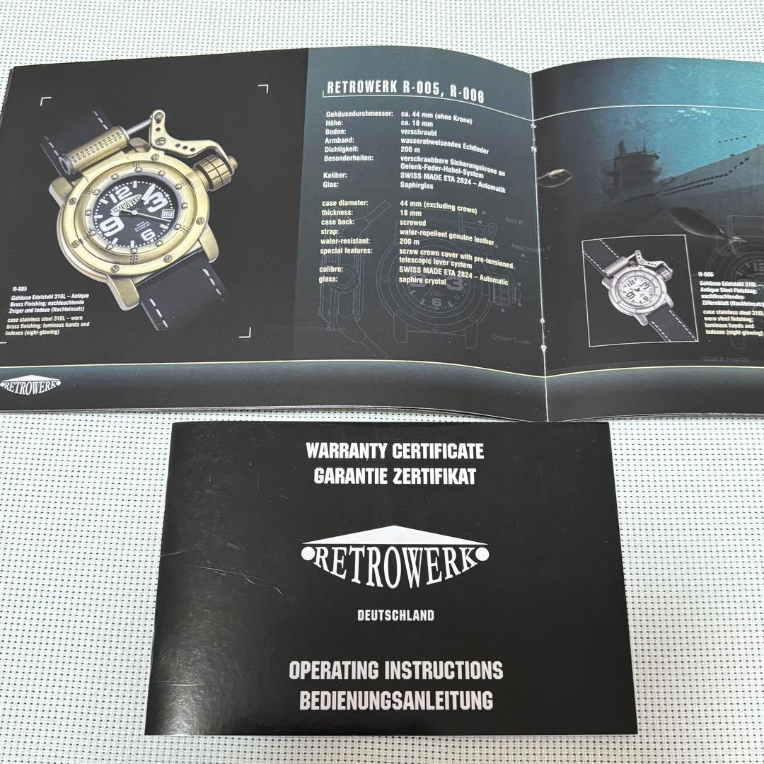 ⭐︎未使用⭐︎ Retrowerk レトレック 潜水士モデル　スイス　レア物