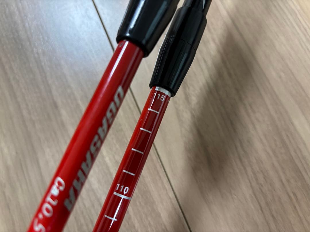 ★お洒落　オガサカ　スキーポール ストック 収縮ポール　調整可能　デモ　技術選