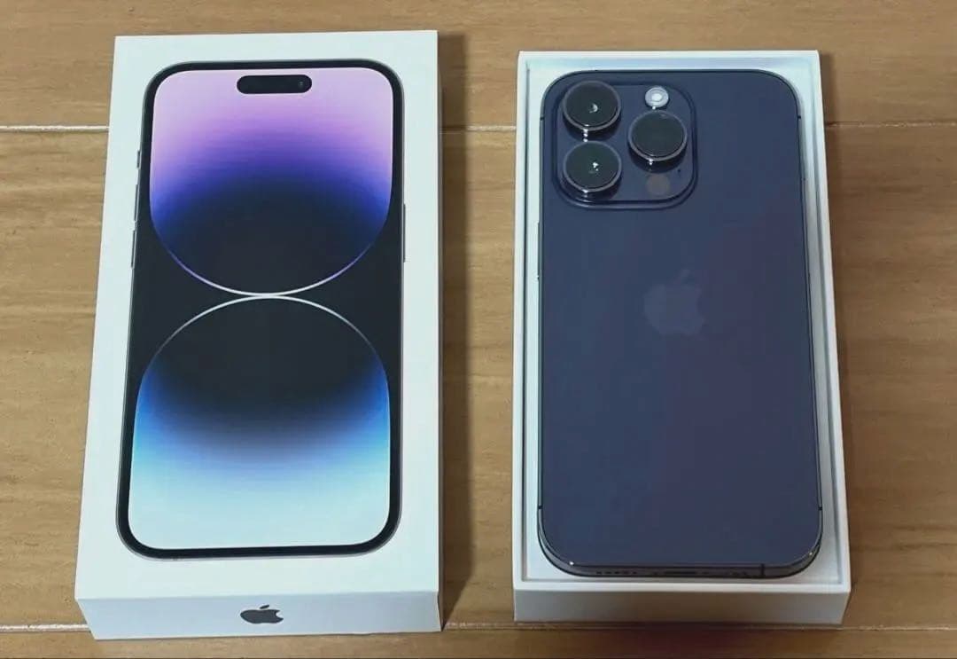 Apple iphone 14pro 128GB ディープ・パープル 即日発送