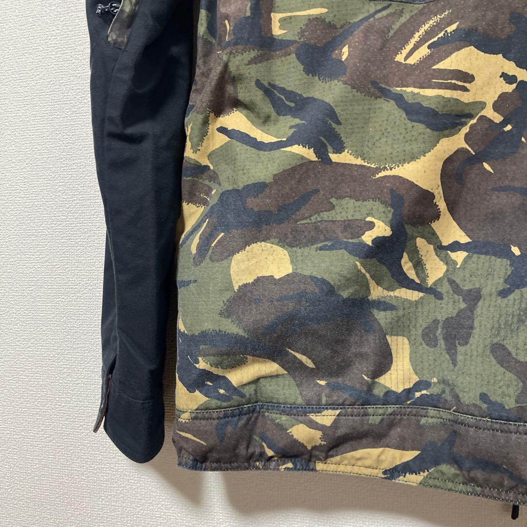 BURTON バートン スノボーウェア 迷彩 フード取外可能 S