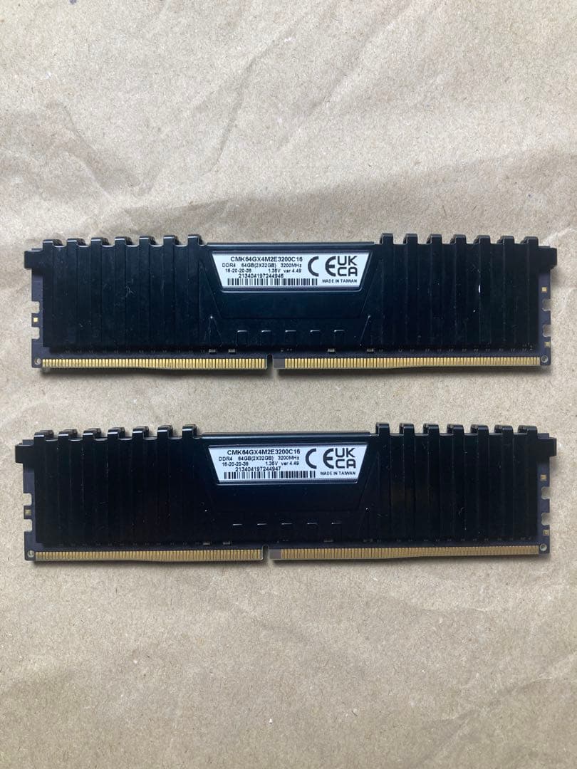 メモリー Vengeance LPX DDR4 64GB 3200MHz