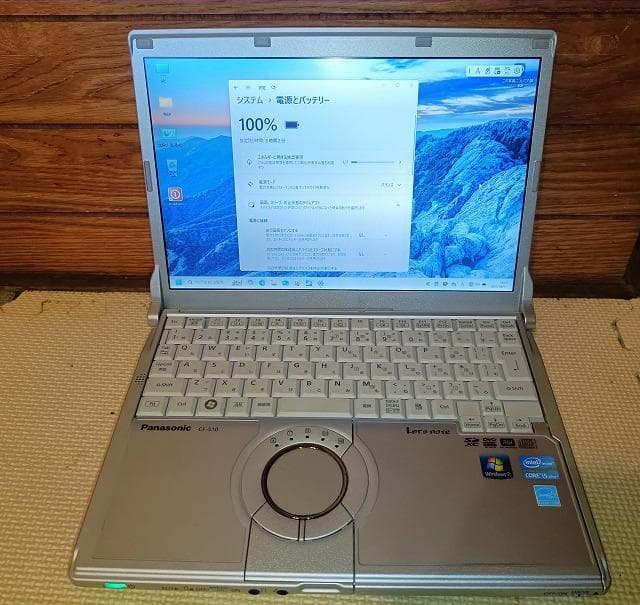 Let's note CF-S10 Core i5 16GB快速・美品・快速