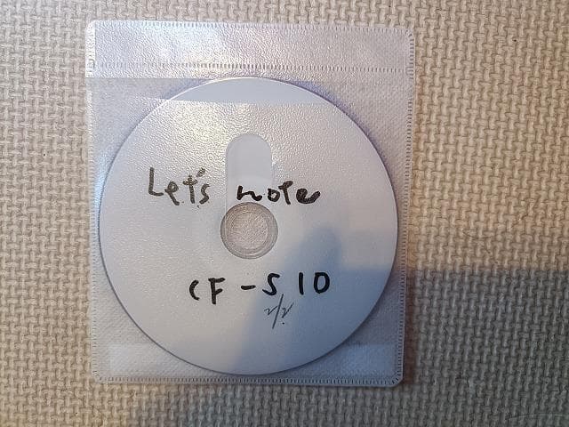 Let's note CF-S10 Core i5 16GB快速・美品・快速