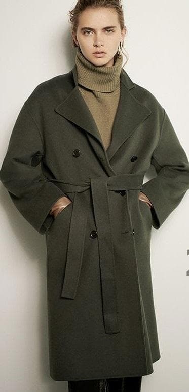 Theory 21AW ダブルブレスト コート ハンター P