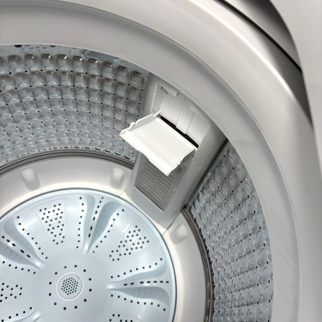 2025年製 洗濯機 一人暮らし 単身用 小型 保証付 送料無料 未使用に近い