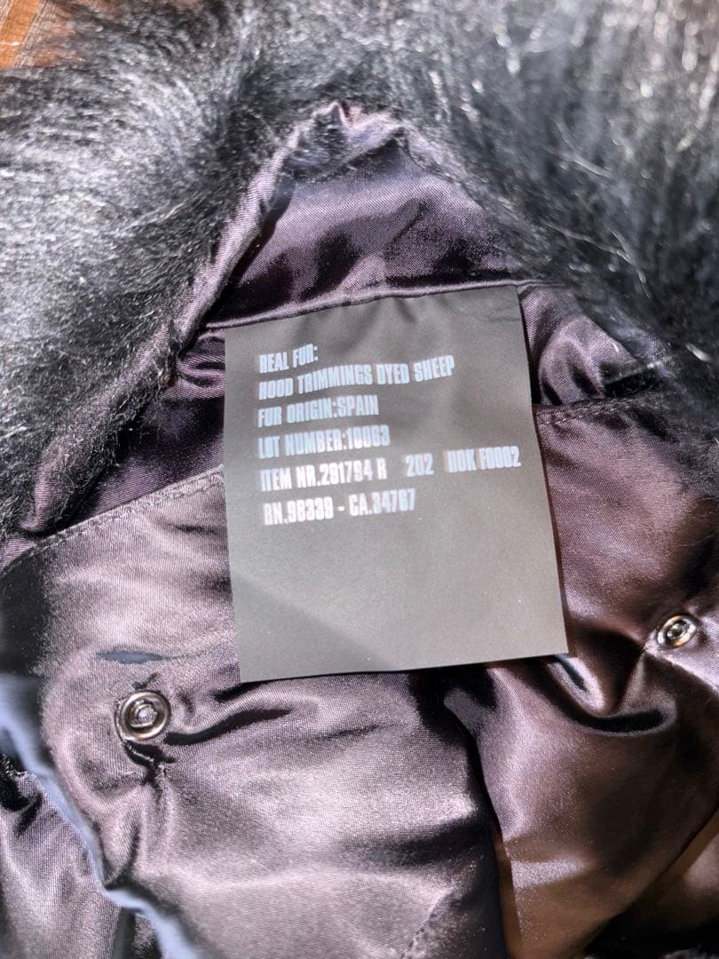 mm PRADAダウン　リアルファー　極美品