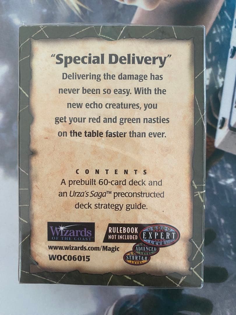 MTG 新品 未開封 ウルザズサーガ 英語版 構築済み デッキ 3セット