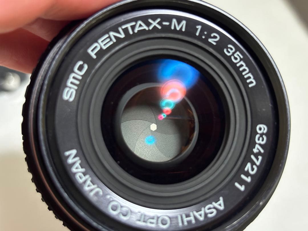 フィルム一眼レフ PENTAX LX（後期型）SMCM 35mm F2付き