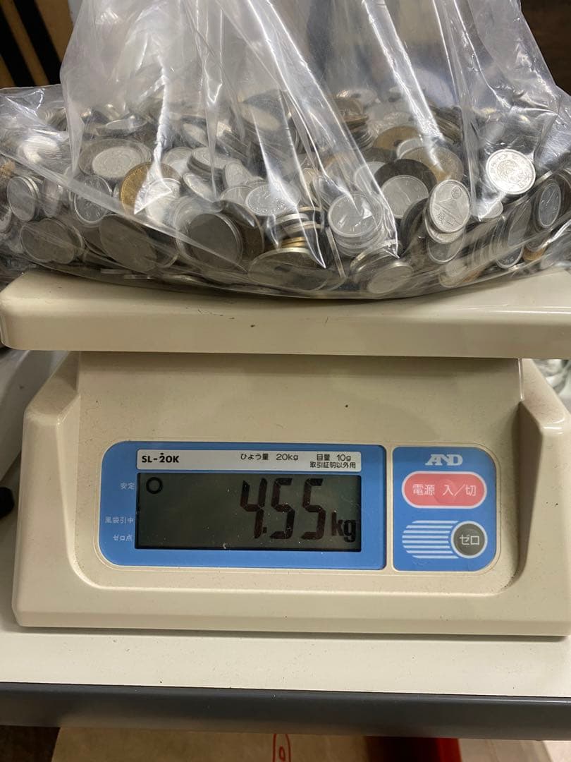 3-1515 古銭まとめ（4.5kg）