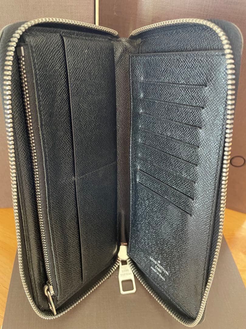 ルイヴィトン Louis Vuitton ダミエ 長財布 ブラック 2015年