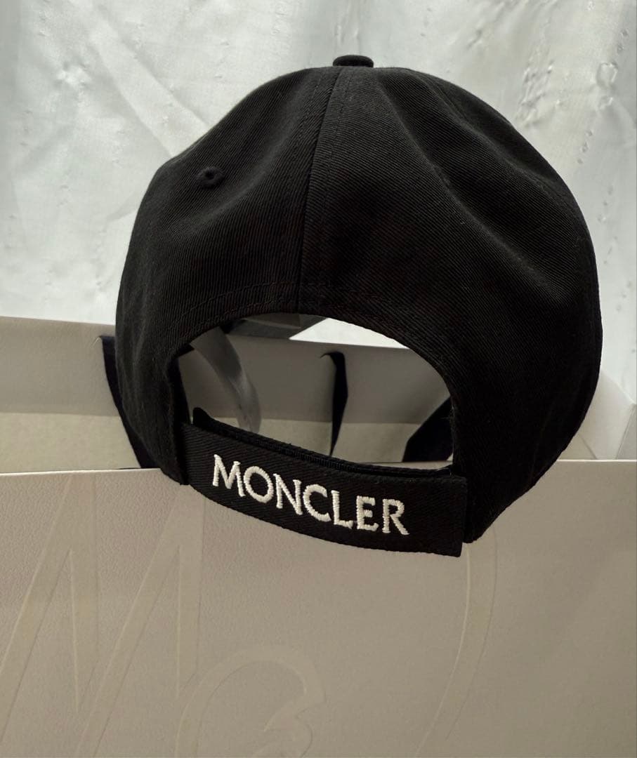 ユニセックスモンクレールベースボールキャップ黒