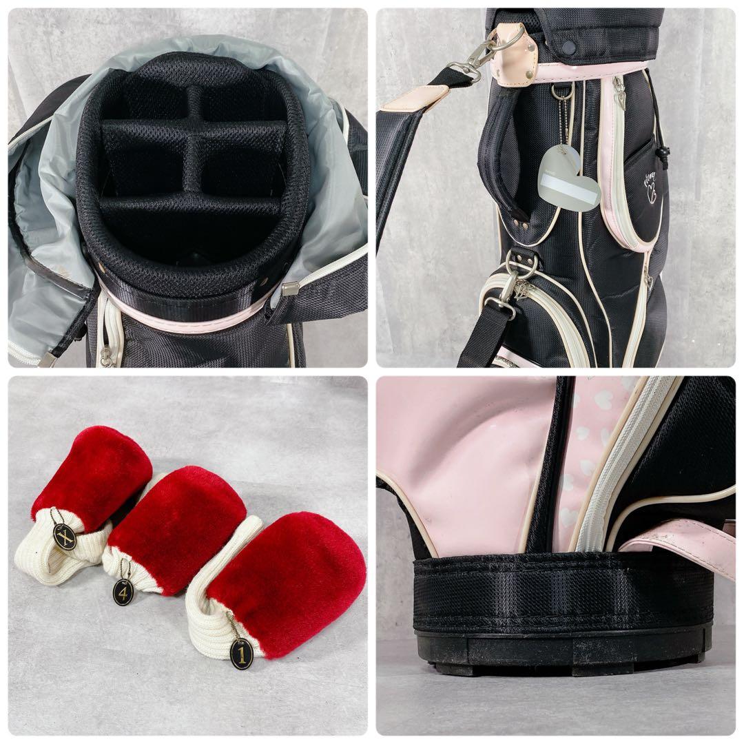 T136 FITWAY ゴルフクラブ レディース フルセット 12点 かわいい