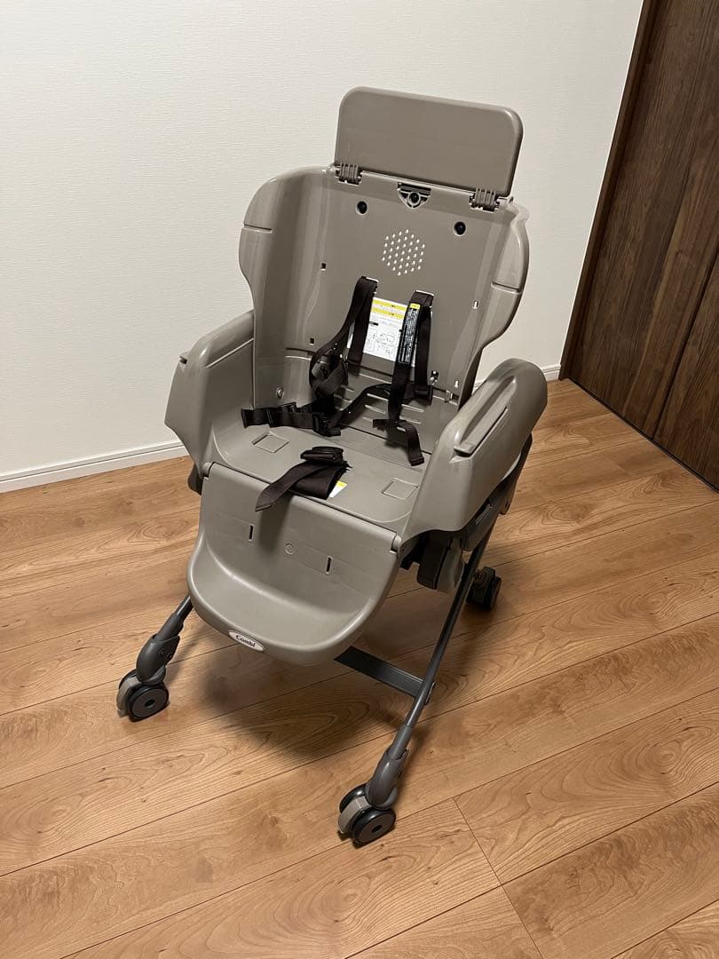 コンビ 美品 電動 ハイローチェア ネムリラ AUTO SWING グレー