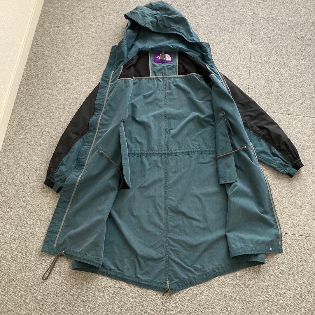 【ほぼ新品】WSサイズ ノースフェイス パープルレーベル モッズコート