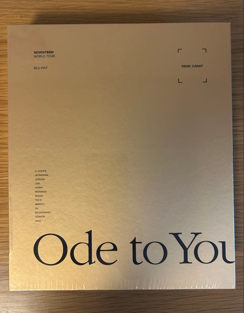 seventeen Ode to You Blu-ray ソウルコン　未開封