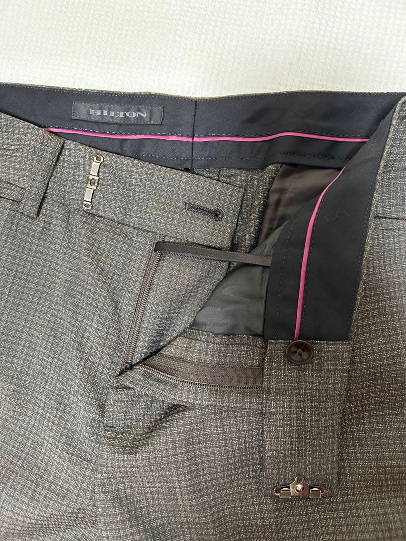 HILTON ヒルトン レディース パンツスーツ セットアップ 13号 青山