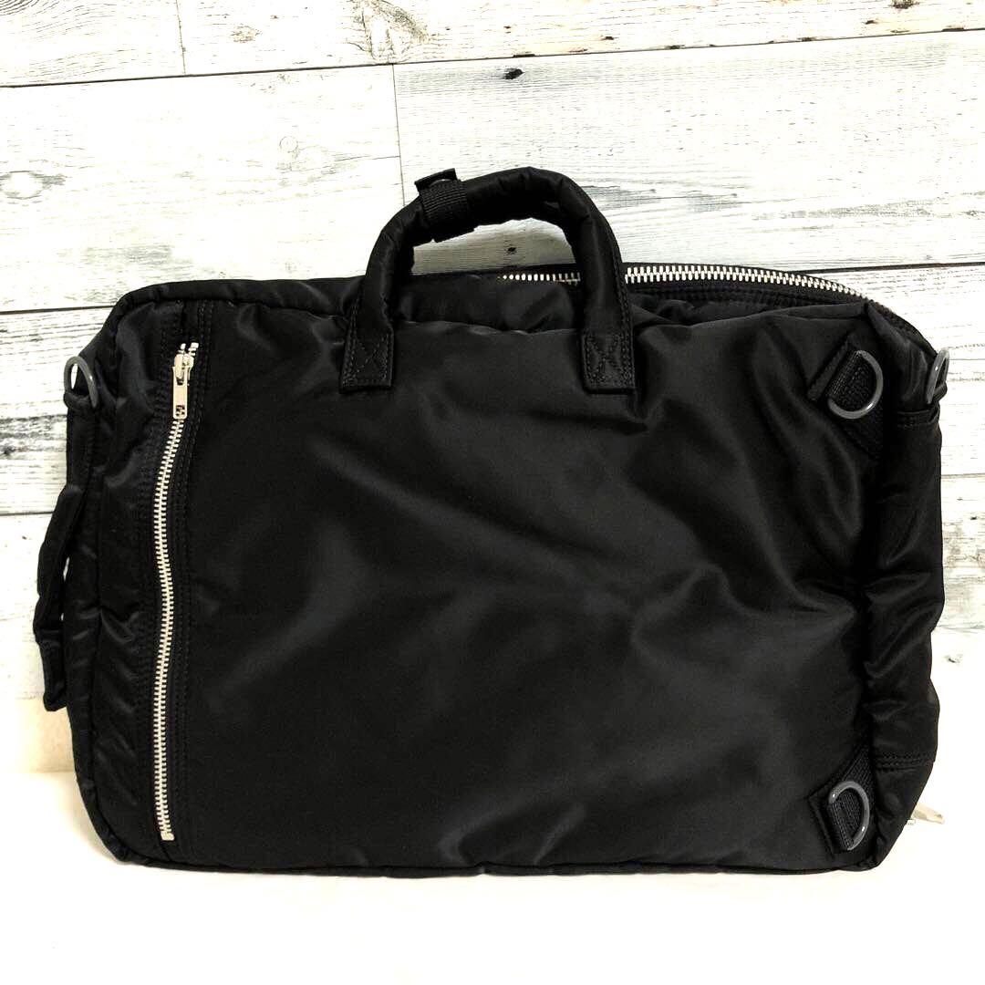 新品未使用✨廃盤 ポータータンカー ビジネスバッグ 3way A4可 大容量 黒