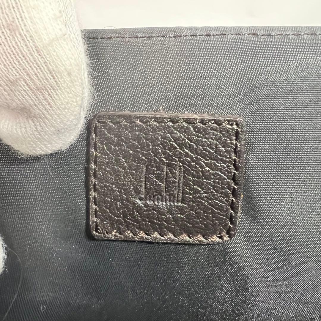 dunhill ダンヒルブラックビジネスバッグ