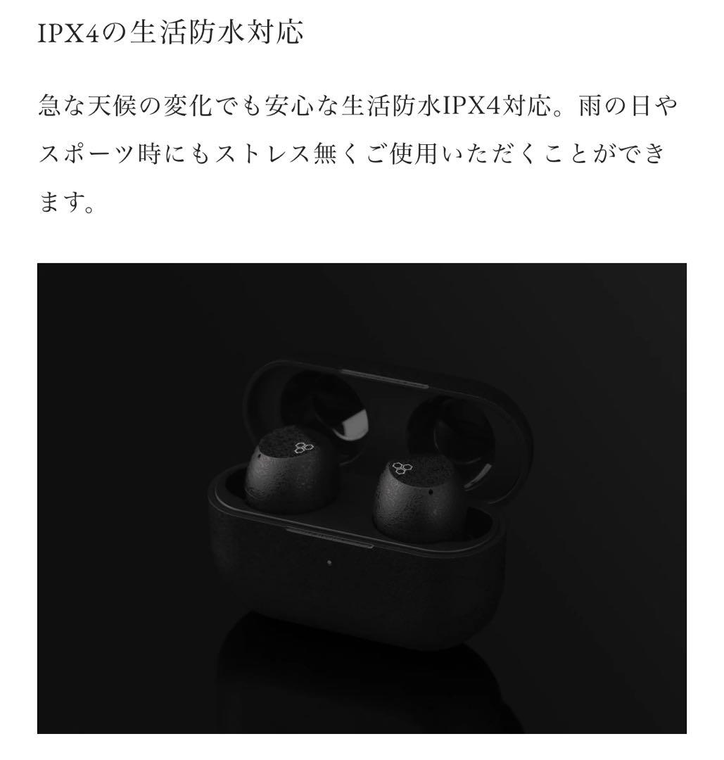 final ZE3000SV ブラック 完全ワイヤレスイヤフォン