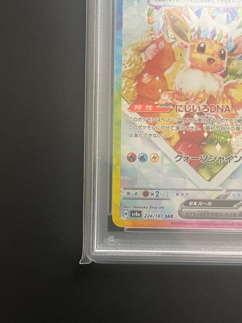 ポケモンカード PSA10 イーブイex SAR ケーキ テラスタルフェス