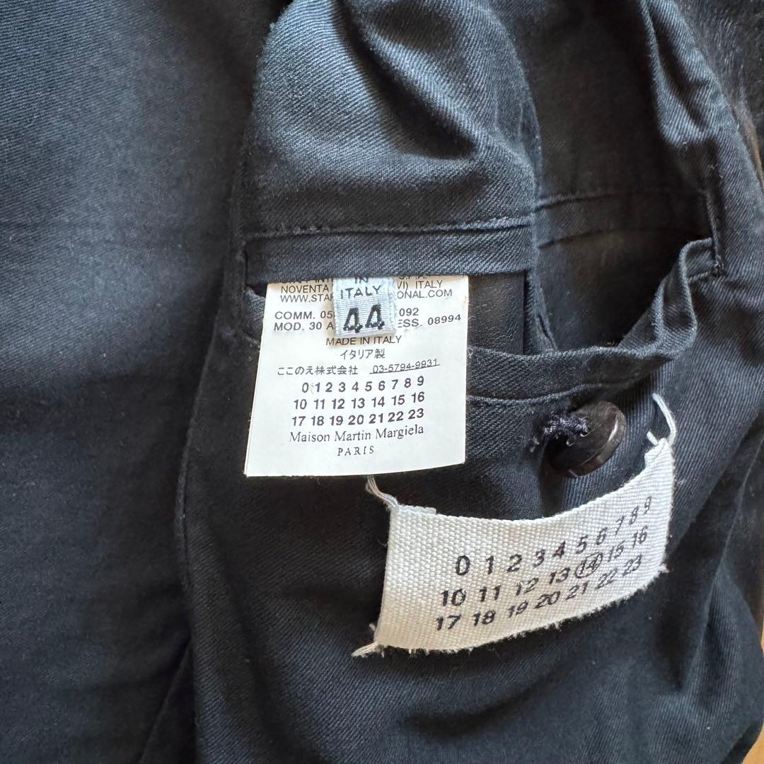 Maison Margiela 09aw ここのえ期 八の字 黒 レザー 44