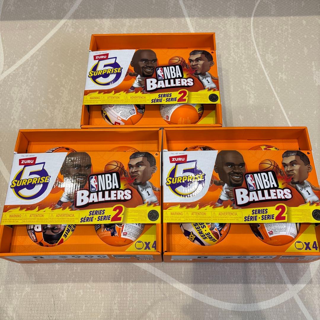 新品未開封！3セット！NBA Ballers 2 フィギュア