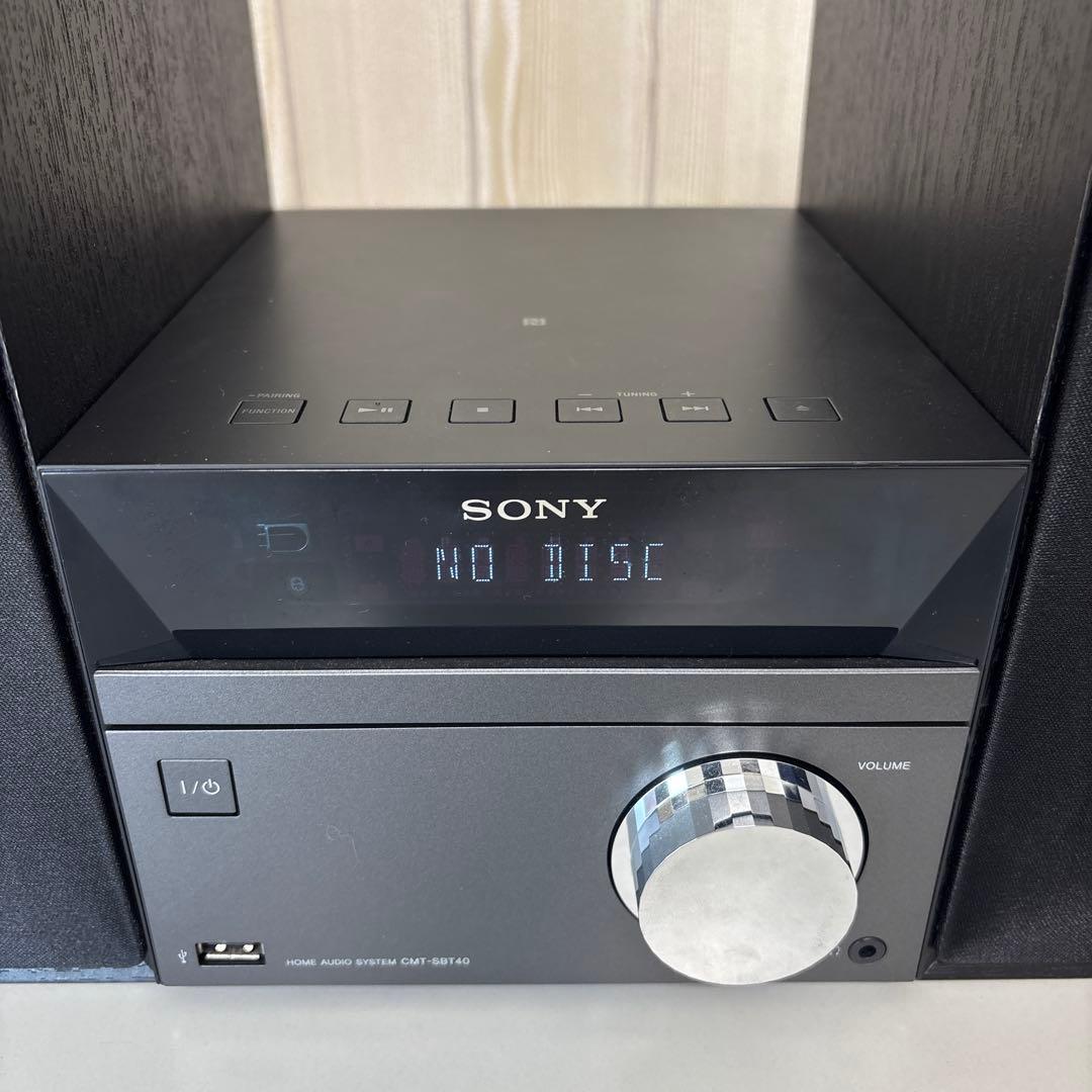 ど*い様 SONY CMT-SBT40 ホームオーディオシステム 2019年製