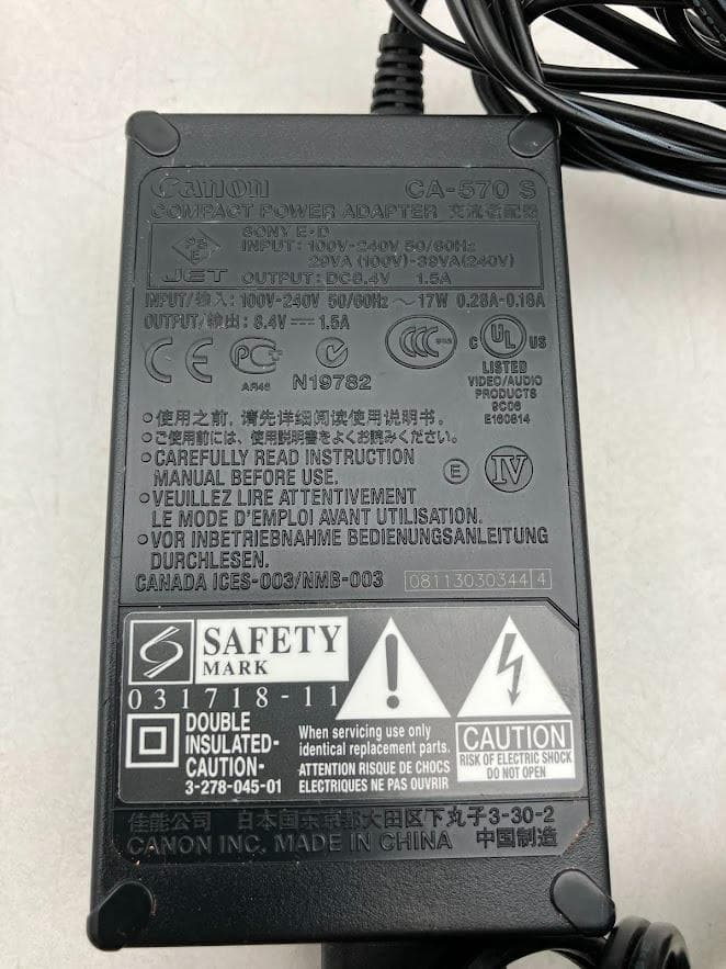 Canon ビデオカメラ　iVIS HS HFS10 ジャンク品