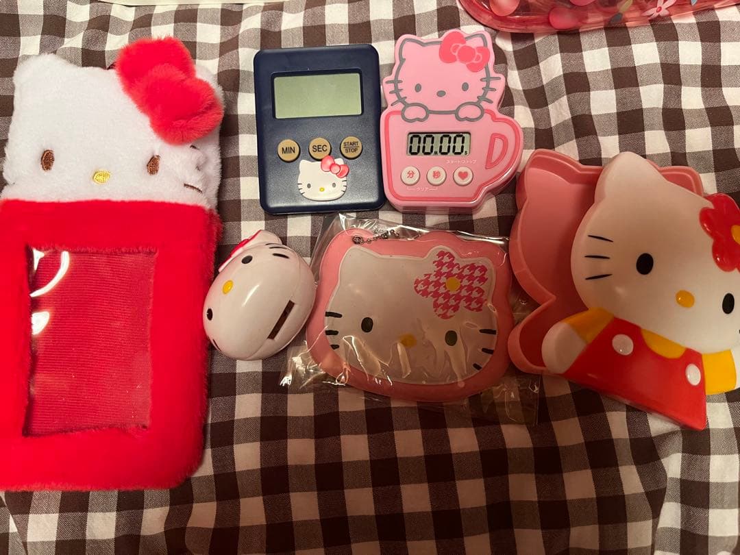 キティ　レア　レトロ　カオハナ　平成　小物入れ　磁石　歯ブラシ　まな板　スタンド