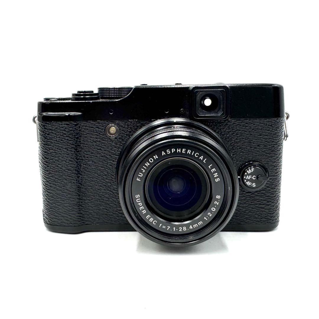 美品 FUJIFILM フジフィルム X10 フジフィルム コンデジ ブラック