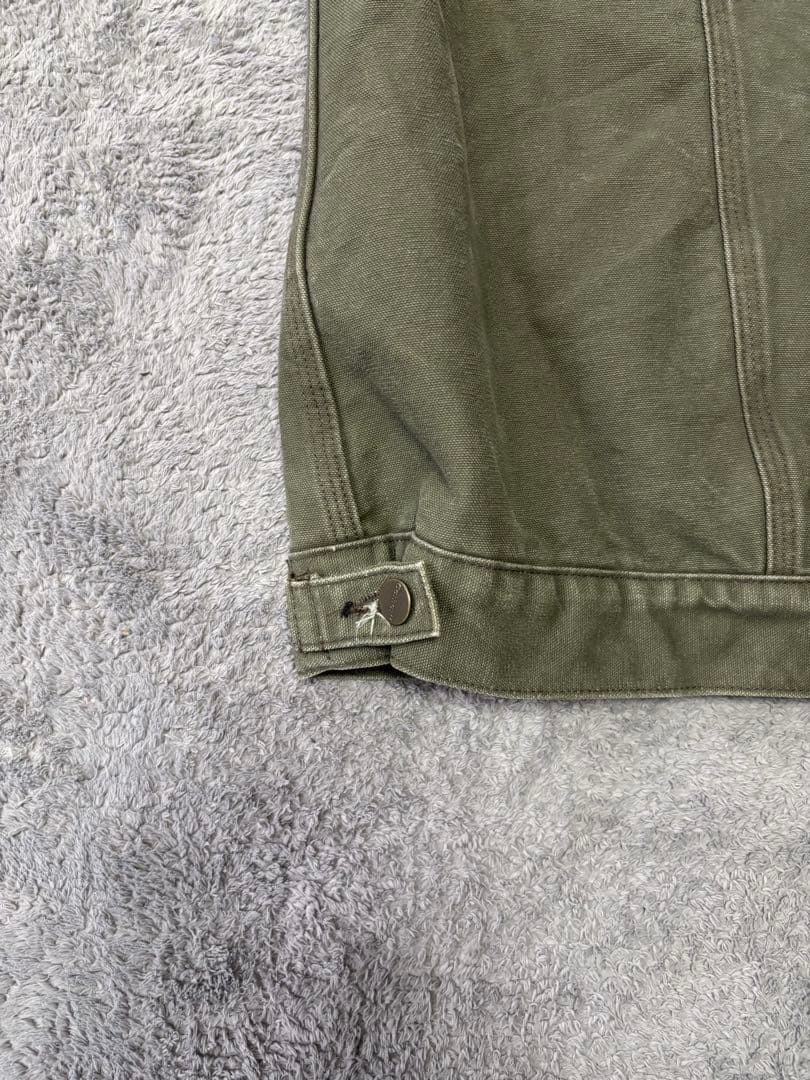 激レア　希少　Carhartt トラッカージャケット　デニムジャケット　グリーン