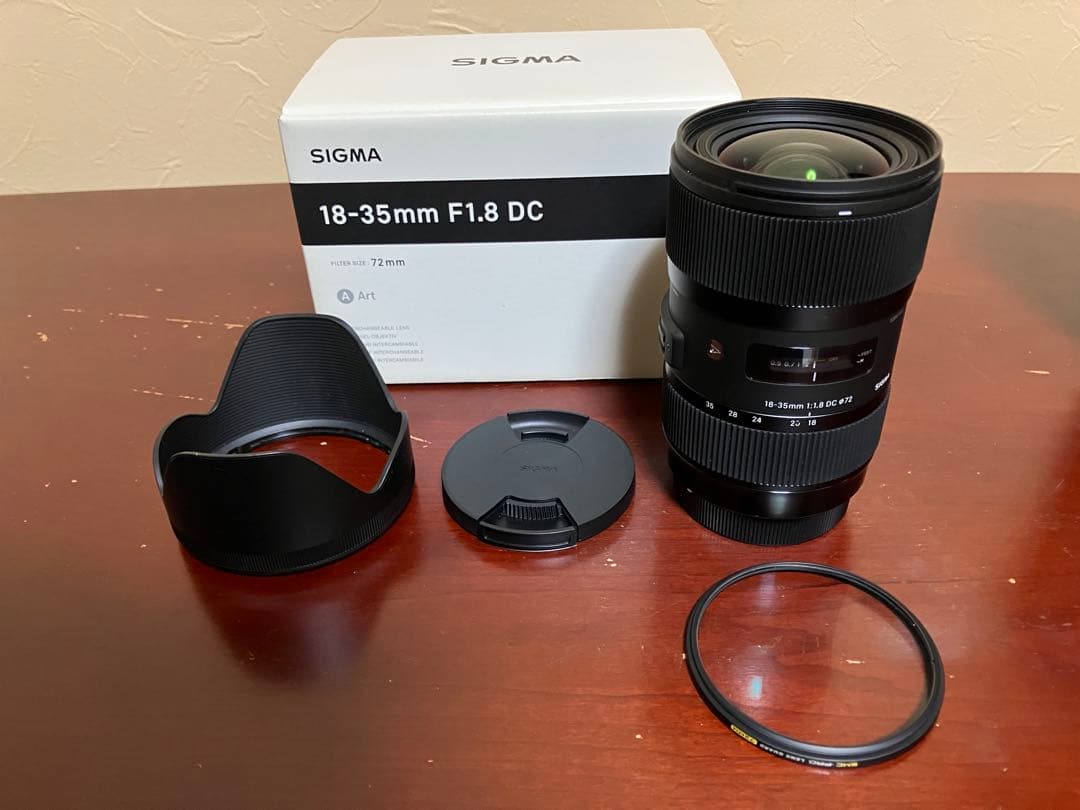 SIGMA 18-35mm F1.8 DC Art レンズ EFマウント