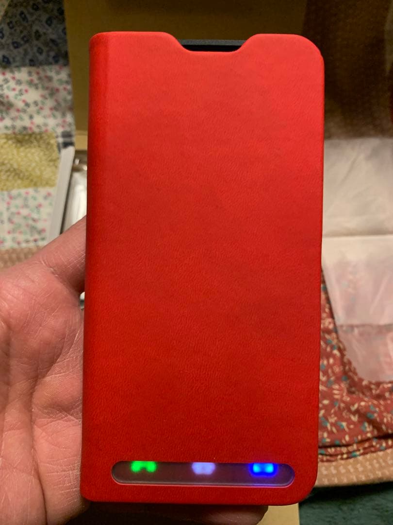 早い者様が優先シンプルスマホ 64GB (A201SH) レッドケース付き