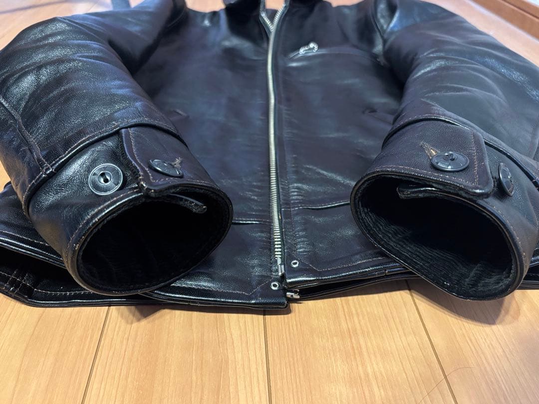 JOE McCOY WAYWORD 30sレザースポーツジャケット 36 馬革