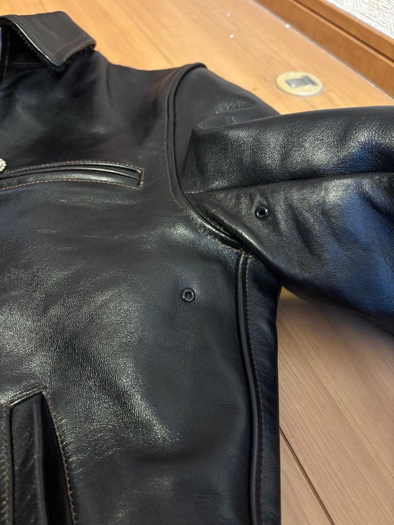 JOE McCOY WAYWORD 30sレザースポーツジャケット 36 馬革