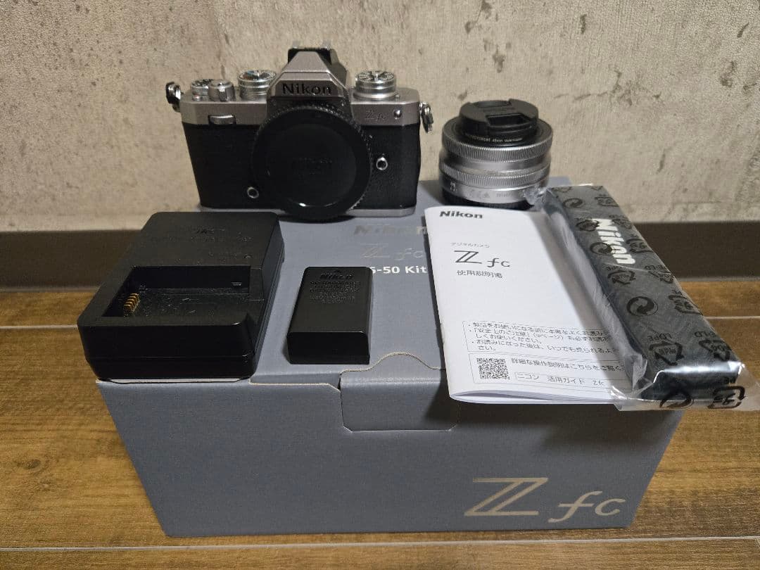【シャッター490回】Nikon Z fc 16-50 VR SL レンズキット