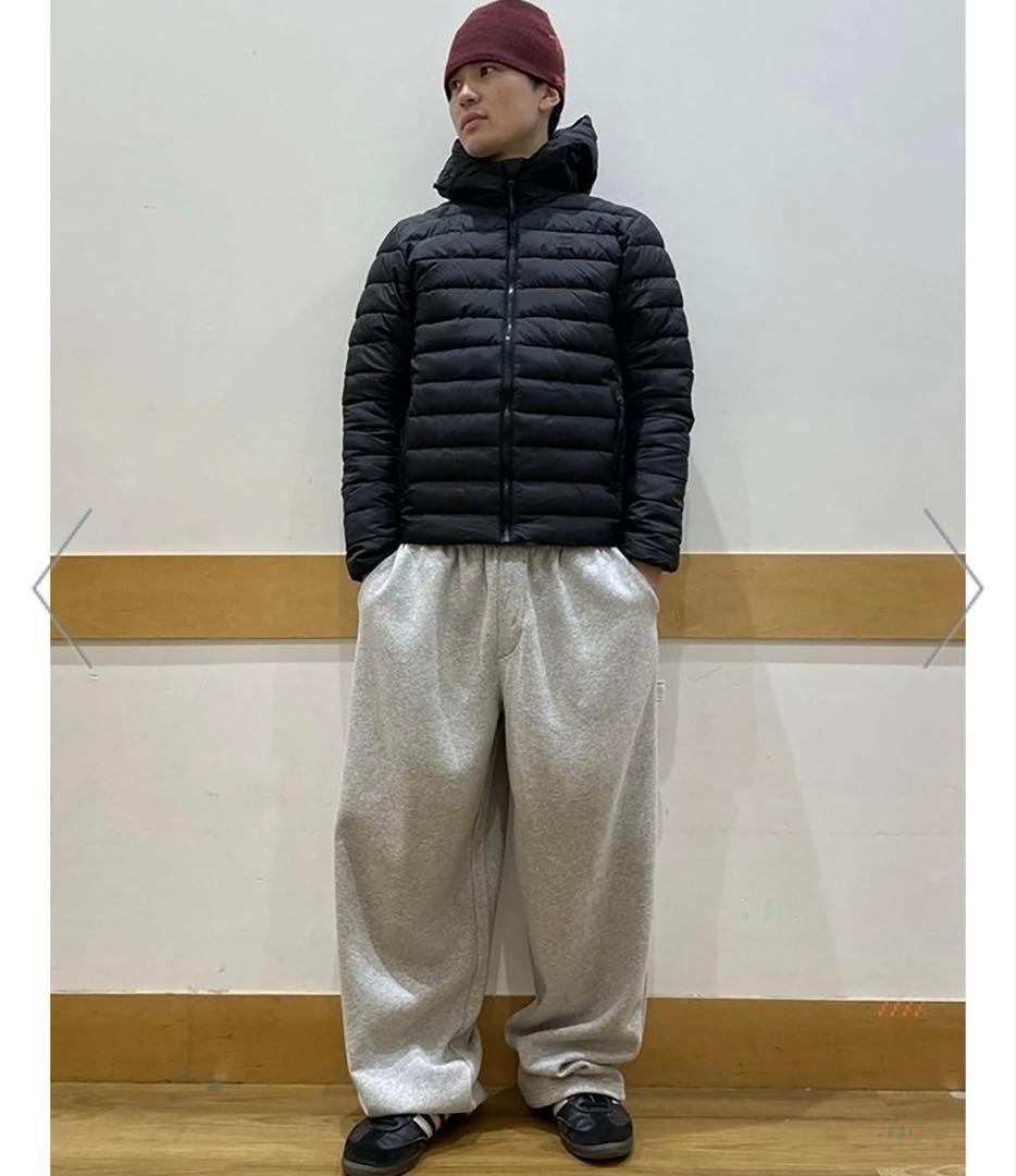 【希少レア】ꕥ新品未ꕥリサイクル フード付き パファージャケット黒