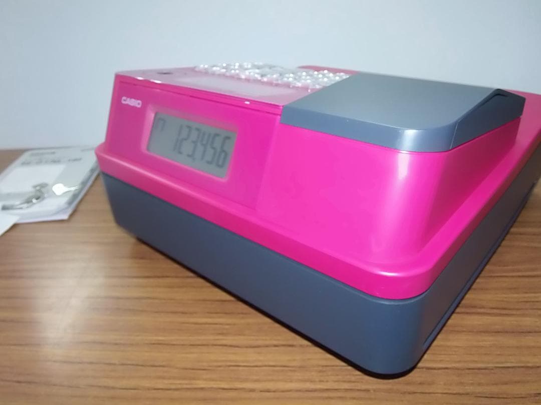 CASIO NL-100PK 電子レジスター ピンク 250614