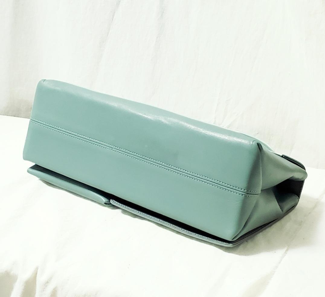 Paul Smith ミントグリーン ハンドバッグ　パーティー　結婚式