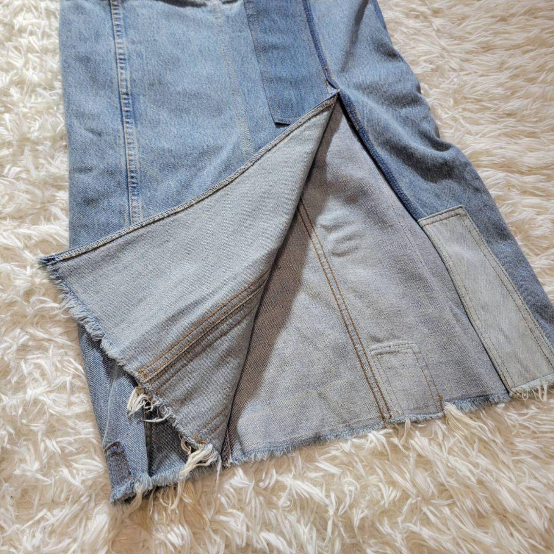 RE/DONE Levi's　リメイク　デニムスカート 　ロング　25　USA製