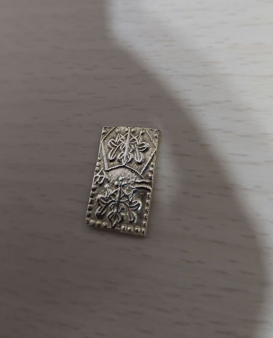 ト*フ様 明治二分金　３.05g　明治二分判金　本物