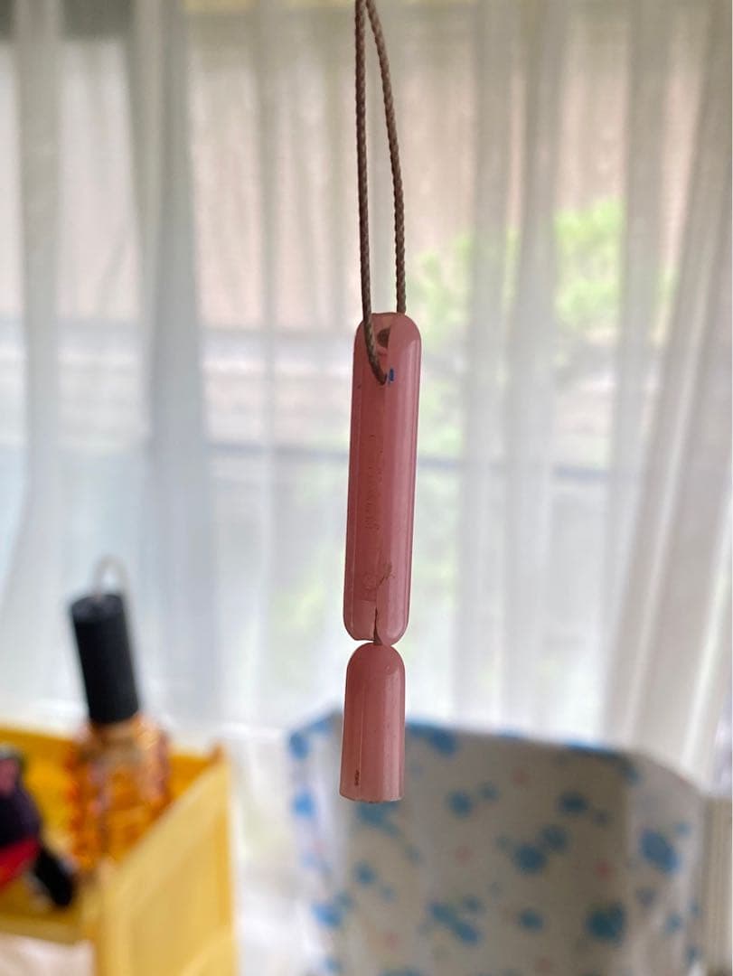 ピンク 3灯 天井照明 昭和レトロ 当時物 レトロポップ インテリア ペンダント