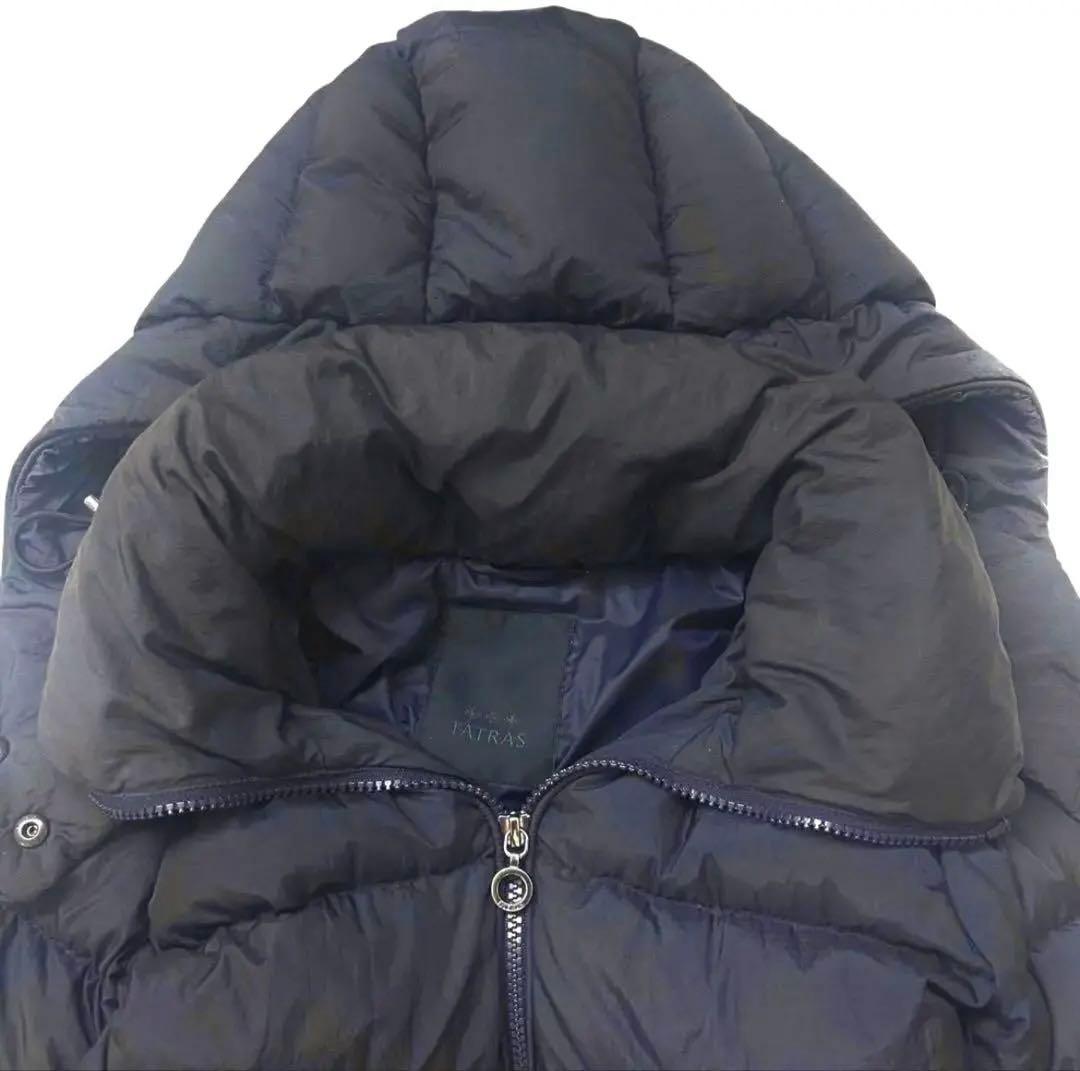 本日限定❤️TATRAS ポリテアマ ネイビー S 定番人気 ダウンコート 美品