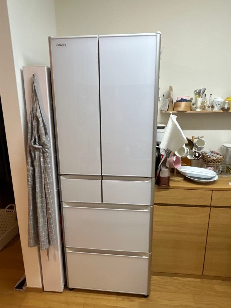 HITACHI 冷蔵庫 R-XG43J (XW) 430L