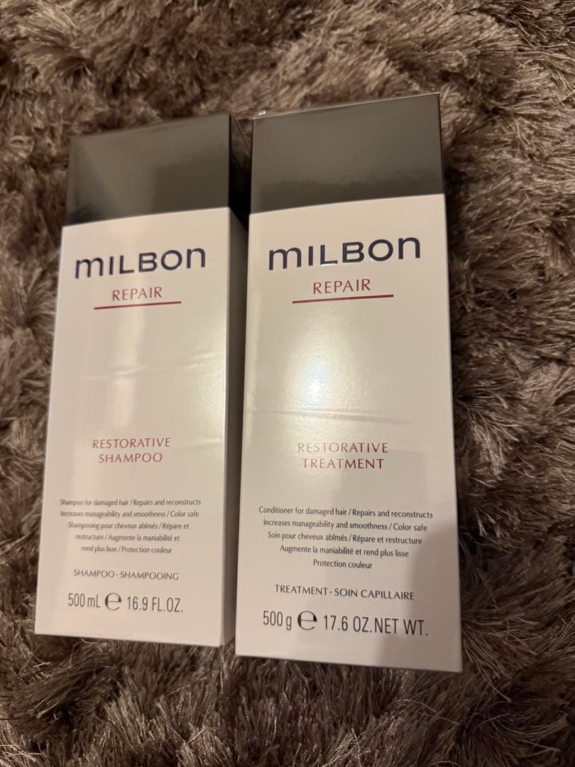 グローバルミルボン　リストラティブシャンプー　トリートメント　500 セット