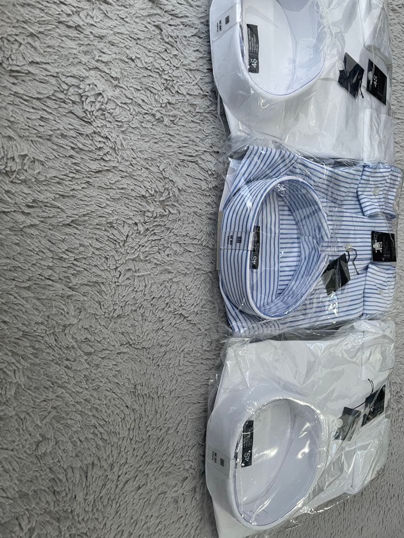 スーツセレクトの4S アイロンがけ不要 長袖シャツセット