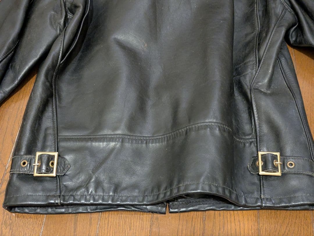 訳ありschott AT101 シングルレザージャケット+インナーボア