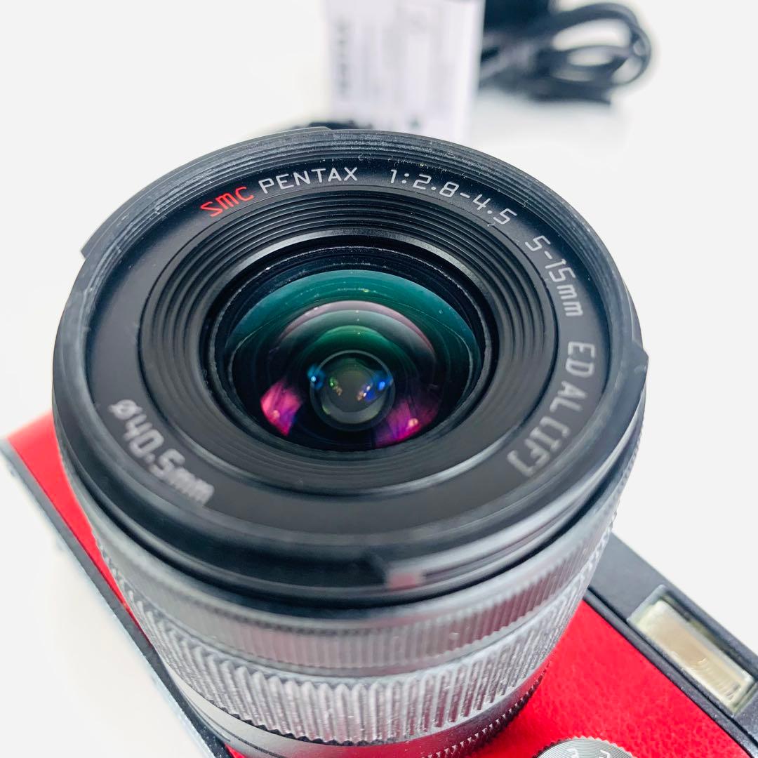 PENTAX Q-S1 レッド｜02 STANDARD ZOOM レンズ付属